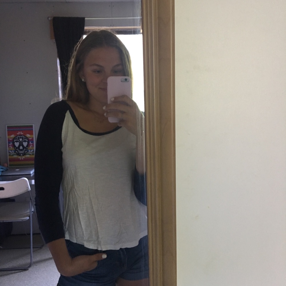 Super soft baseball tee